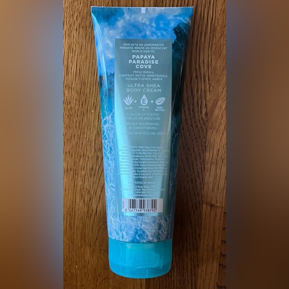 Bath & Bodyworks 8oz Body Cream PAPAYA PARADISE COVE and TWINKLING NIGHTS. New - Picture 3 of 7